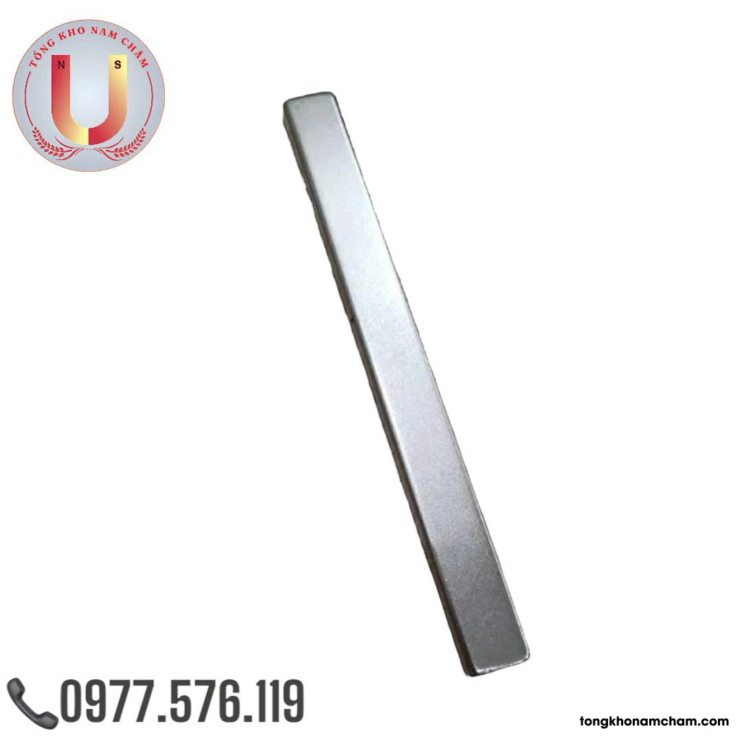 Nam châm đất hiếm dạnh thanh chữ nhật 100x10x5mm